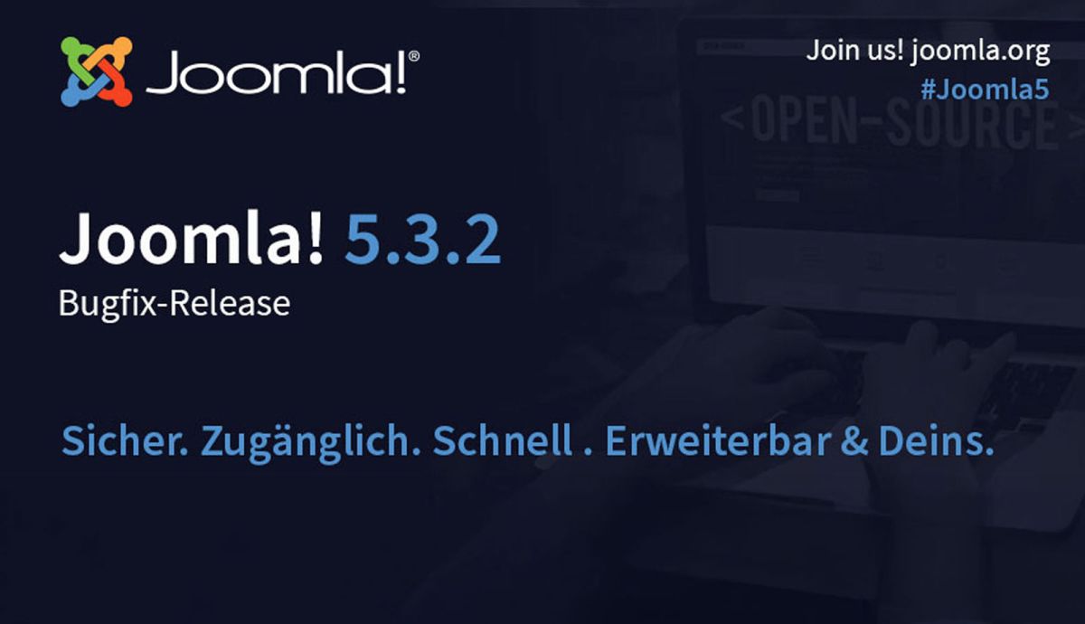 Joomla! 5.3.2 als Bugfix-Release veröffentlicht